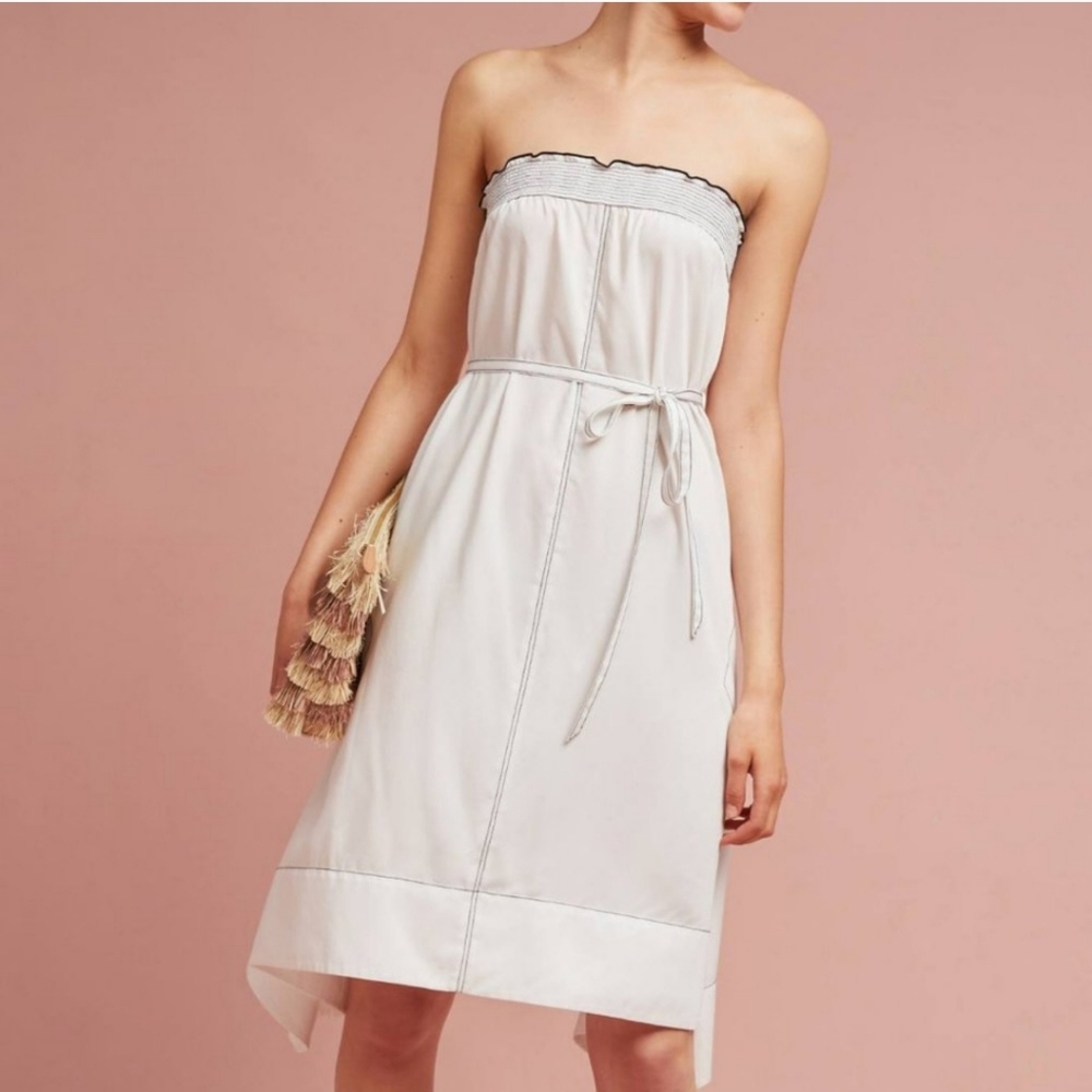 Tracy Reese for Anthropologie Mischa Strapless Dress
